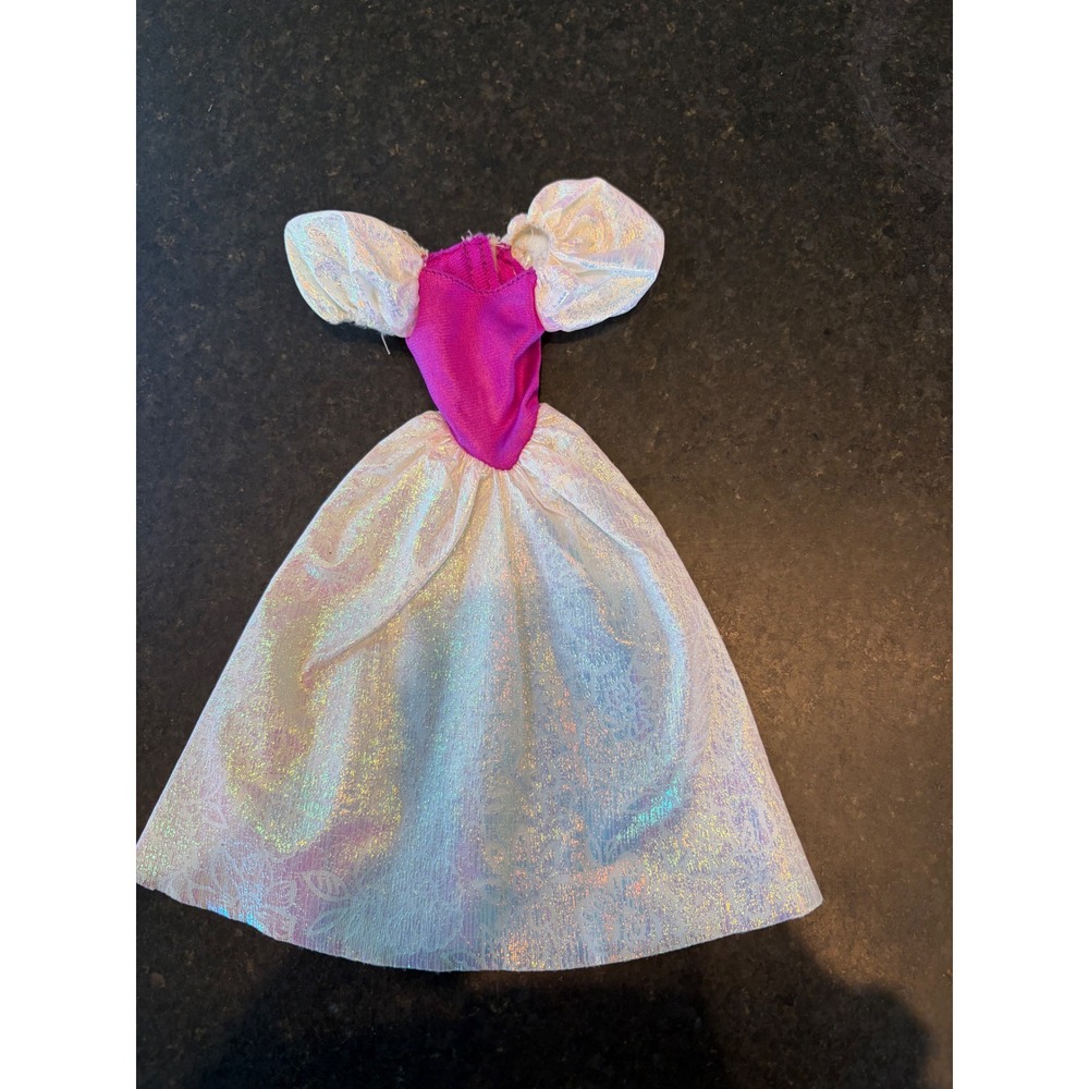 Mattel 1989 My First Barbie Prettiest Princess Ever dress